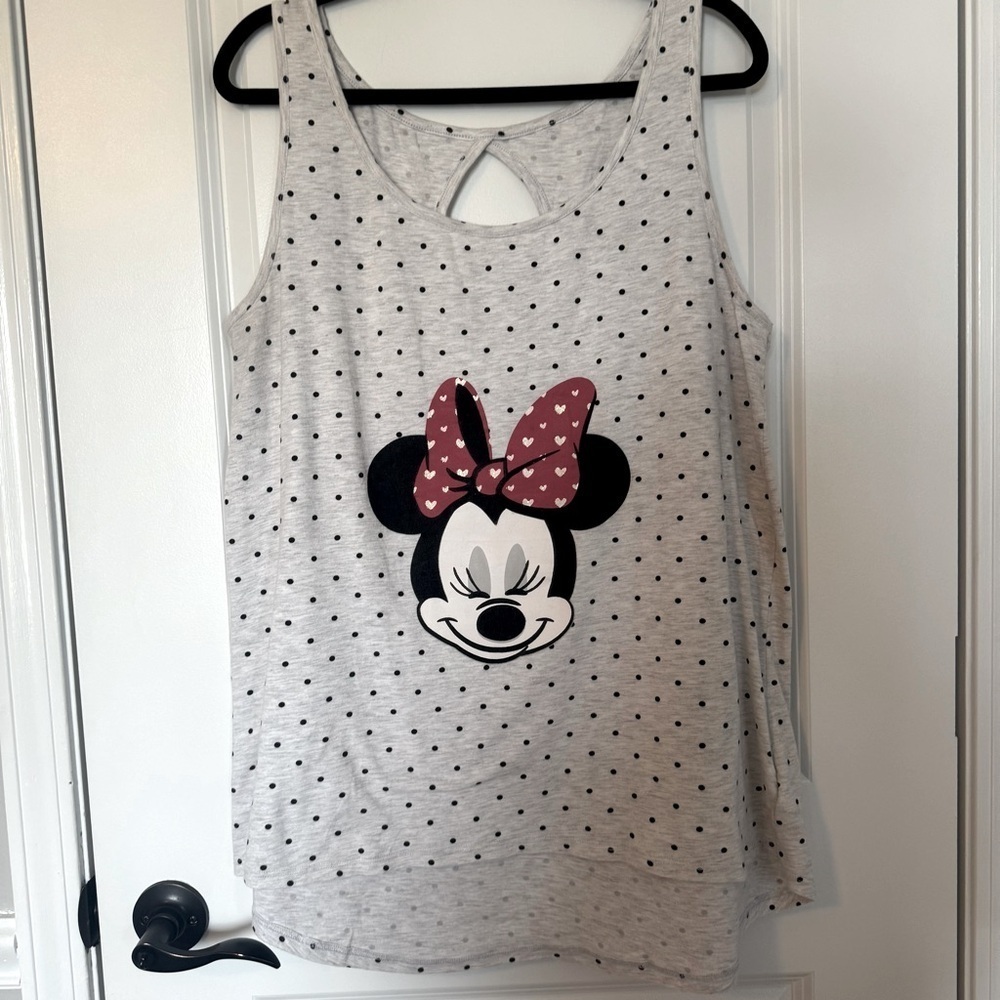 Disney Minnie Mouse Women’s Polka Dot XL Tank Top